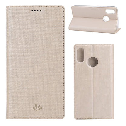 VILI DMX Cross Texture Stand Leather Case with Card Slot for Xiaomi Mi Mix 3 / Mix 3 5G