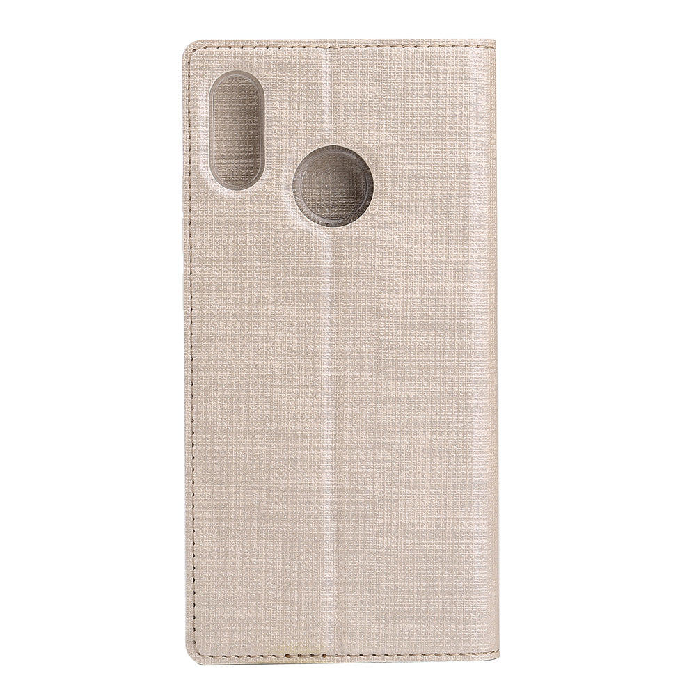 VILI DMX Cross Texture Stand Leather Case with Card Slot for Xiaomi Mi Mix 3 / Mix 3 5G
