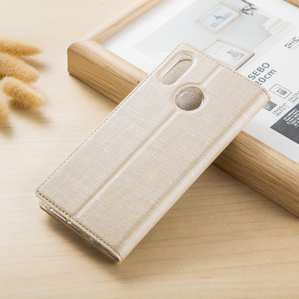 VILI DMX Cross Texture Stand Leather Case with Card Slot for Xiaomi Mi Mix 3 / Mix 3 5G