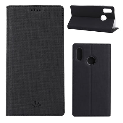 VILI DMX Cross Texture Stand Leather Case with Card Slot for Xiaomi Mi Mix 3 / Mix 3 5G