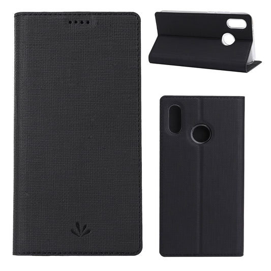 VILI DMX Cross Texture Stand Leather Case with Card Slot for Xiaomi Mi Mix 3 / Mix 3 5G