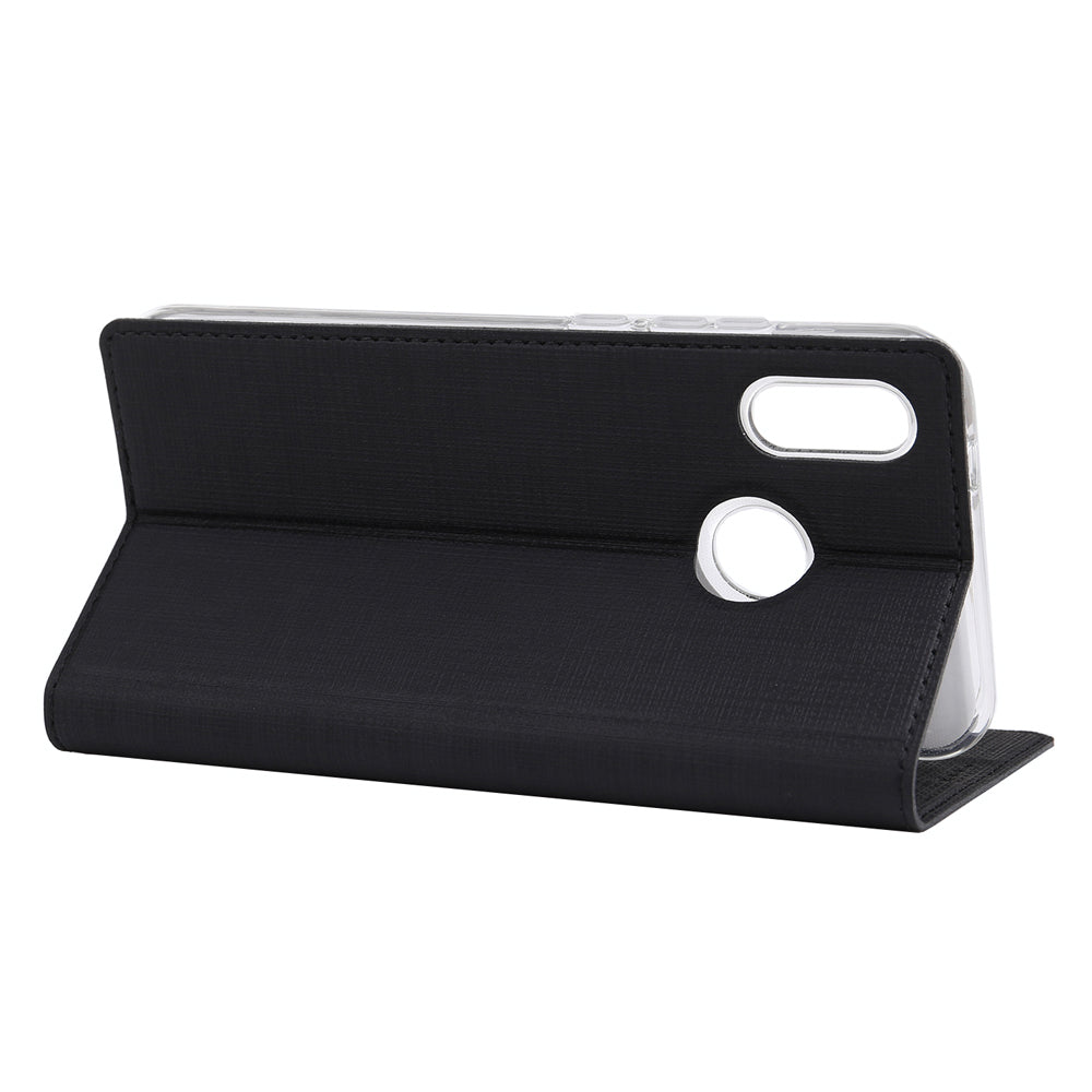 VILI DMX Cross Texture Stand Leather Case with Card Slot for Xiaomi Mi Mix 3 / Mix 3 5G