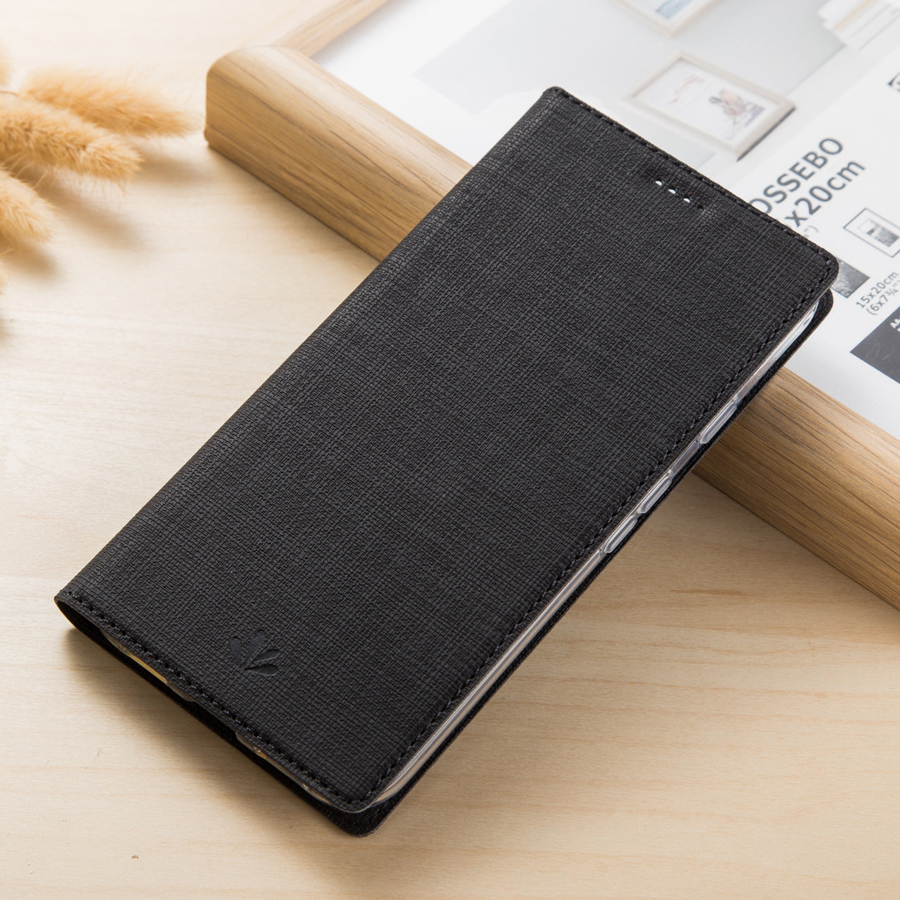 VILI DMX Cross Texture Stand Leather Case with Card Slot for Xiaomi Mi Mix 3 / Mix 3 5G