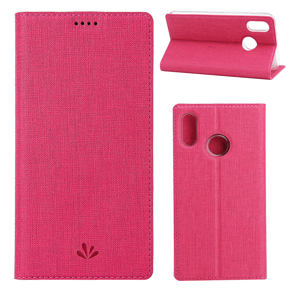 VILI DMX Cross Texture Stand Leather Case with Card Slot for Xiaomi Mi Mix 3 / Mix 3 5G