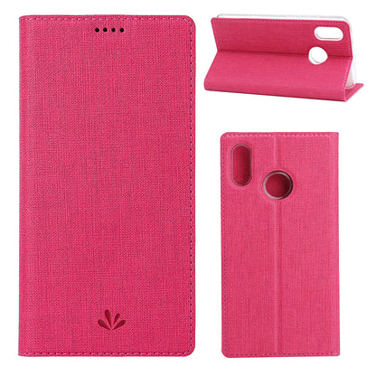 VILI DMX Cross Texture Stand Leather Case with Card Slot for Xiaomi Mi Mix 3 / Mix 3 5G