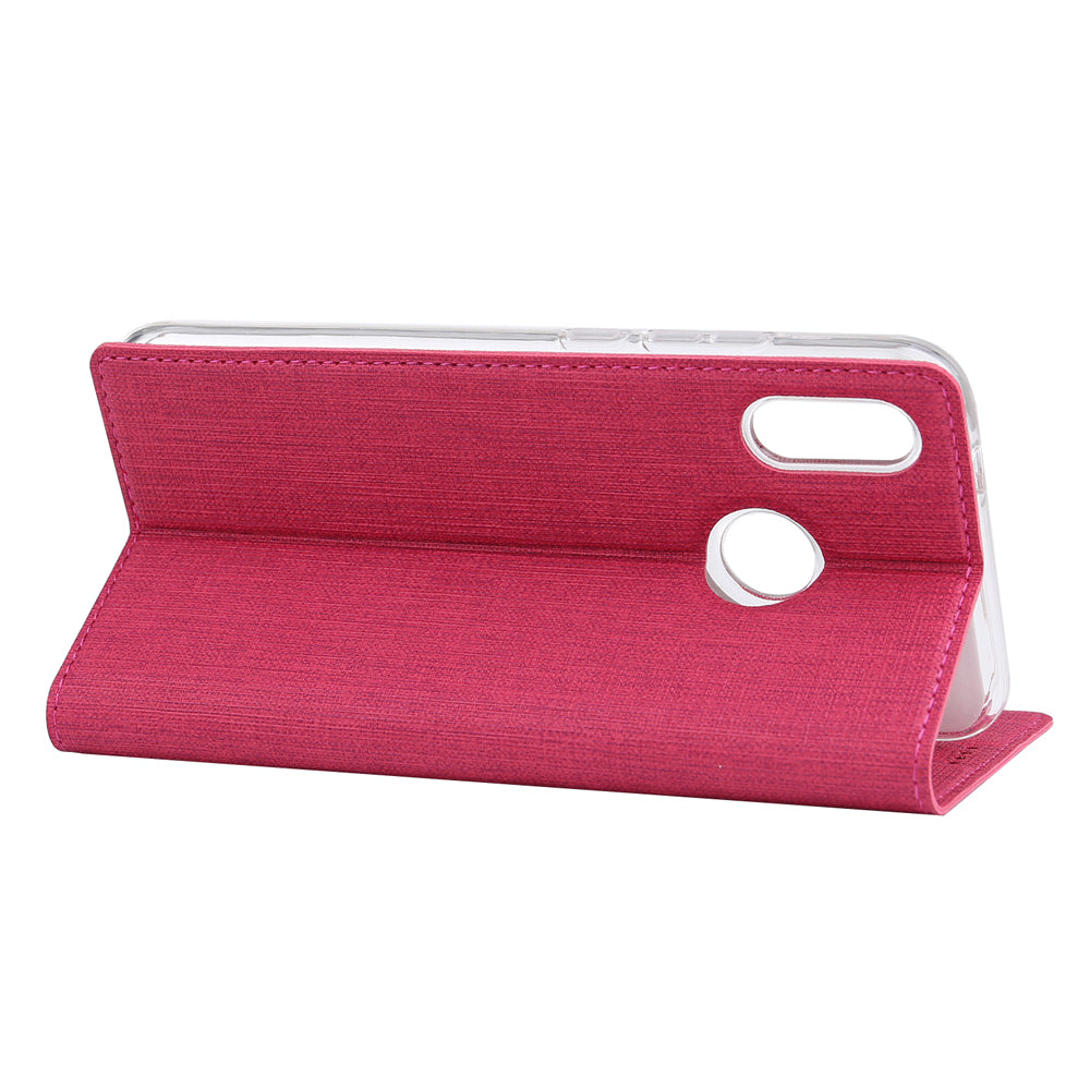 VILI DMX Cross Texture Stand Leather Case with Card Slot for Xiaomi Mi Mix 3 / Mix 3 5G