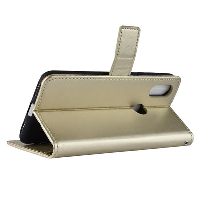 Crazy Horse Wallet Stand Leather Protective Cover for Xiaomi Mi A2 Lite / Redmi 6 Pro