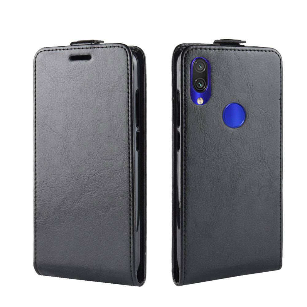 Crazy Horse [Vertical Flip] Leather Protective Case for Xiaomi Redmi Note 7S /Note 7 / Note 7 Pro (India)