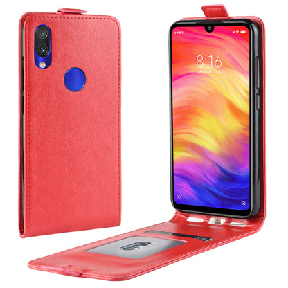 Crazy Horse [Vertical Flip] Leather Protective Case for Xiaomi Redmi Note 7S /Note 7 / Note 7 Pro (India)