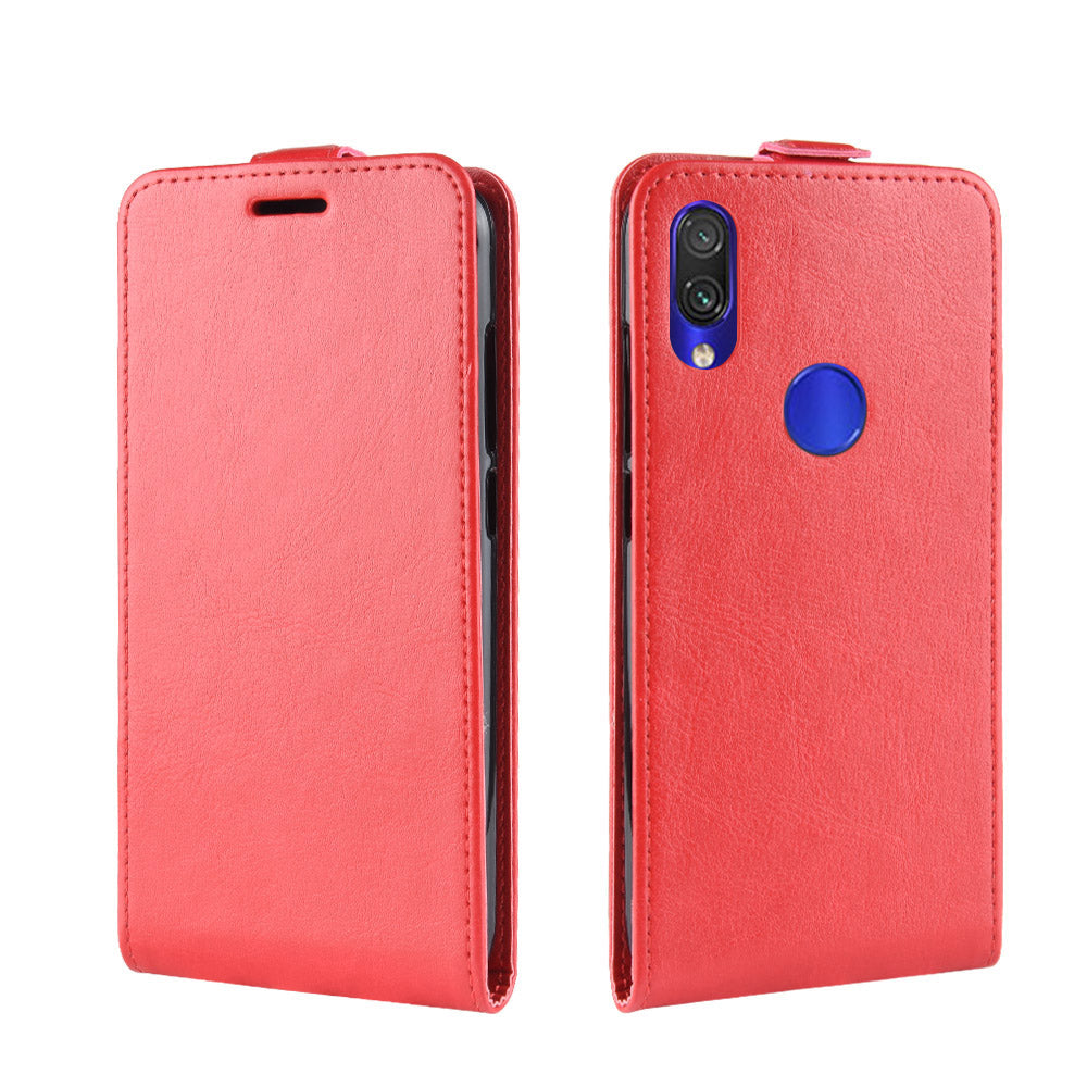 Crazy Horse [Vertical Flip] Leather Protective Case for Xiaomi Redmi Note 7S /Note 7 / Note 7 Pro (India)