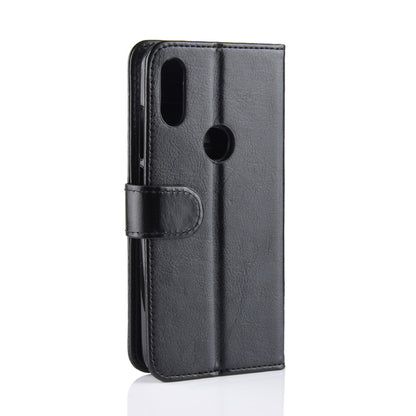 Crazy Horse PU Leather Stand Wallet Flip Case for Xiaomi Redmi Note 7S /Note 7 / Note 7 Pro (India)