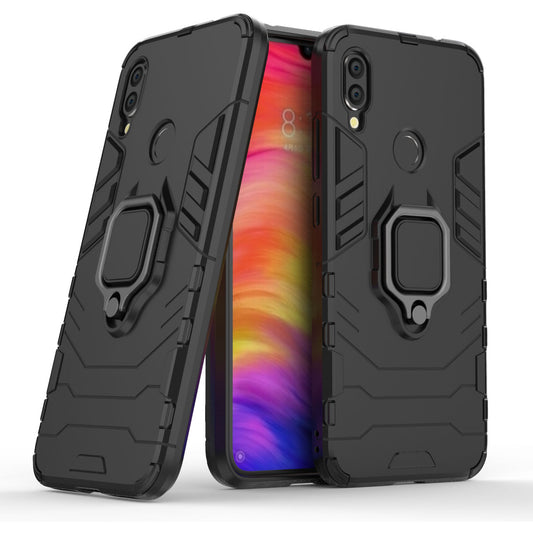 Cool Guard Ring Holder Kickstand PC TPU Hybrid Case for Xiaomi Redmi Note 7S /Note 7 / Note 7 Pro (India)