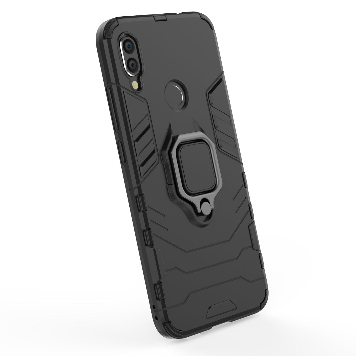 Cool Guard Ring Holder Kickstand PC TPU Hybrid Case for Xiaomi Redmi Note 7S /Note 7 / Note 7 Pro (India)