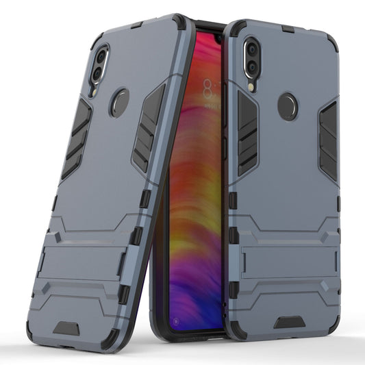 Plastic + TPU Hybrid Case with Kickstand for Xiaomi Redmi Note 7S /Note 7 / Note 7 Pro (India)