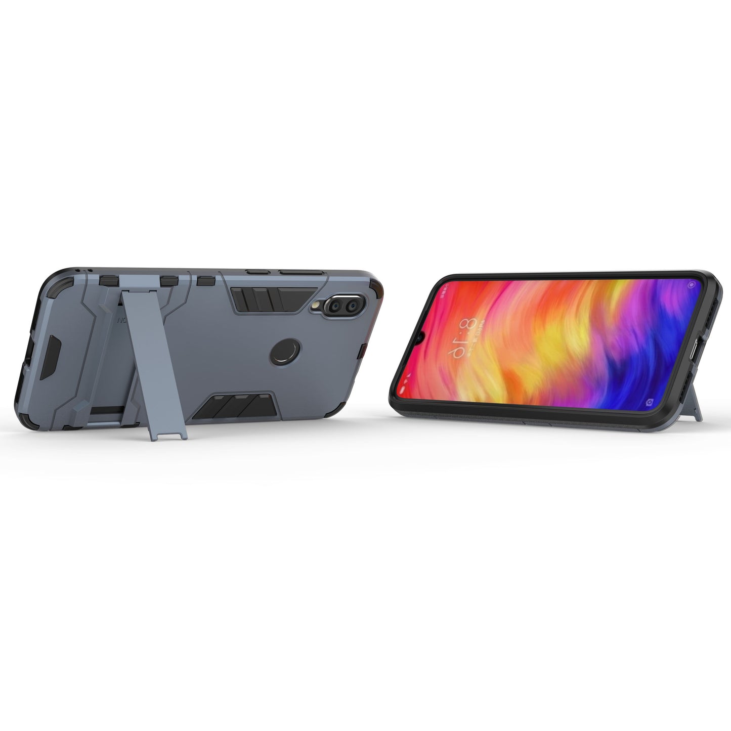 Plastic + TPU Hybrid Case with Kickstand for Xiaomi Redmi Note 7S /Note 7 / Note 7 Pro (India)