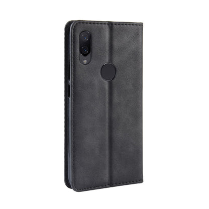 Vintage Style PU Leather Wallet Cover for Xiaomi Redmi Note 7S /Note 7 / Note 7 Pro (India)