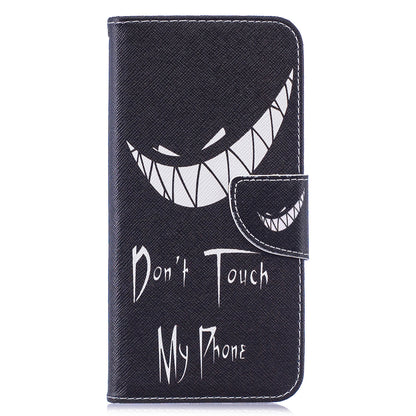 Pattern Printing PU Leather Folio Flip Phone Cover for Xiaomi Redmi Note 7S /Note 7