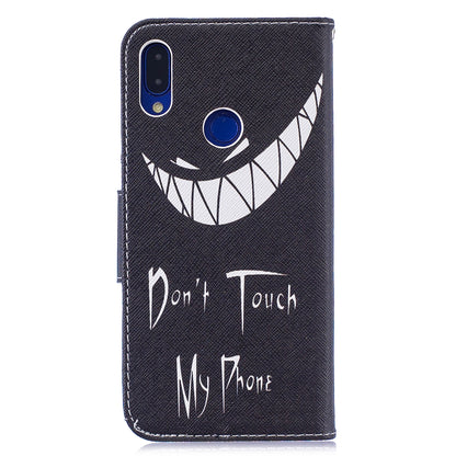 Pattern Printing PU Leather Folio Flip Phone Cover for Xiaomi Redmi Note 7S /Note 7