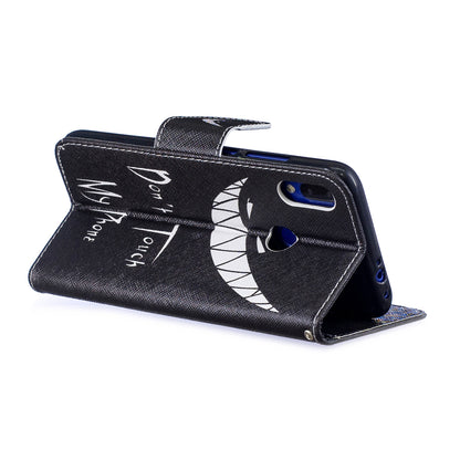 Pattern Printing PU Leather Folio Flip Phone Cover for Xiaomi Redmi Note 7S /Note 7