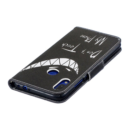 Pattern Printing PU Leather Folio Flip Phone Cover for Xiaomi Redmi Note 7S /Note 7