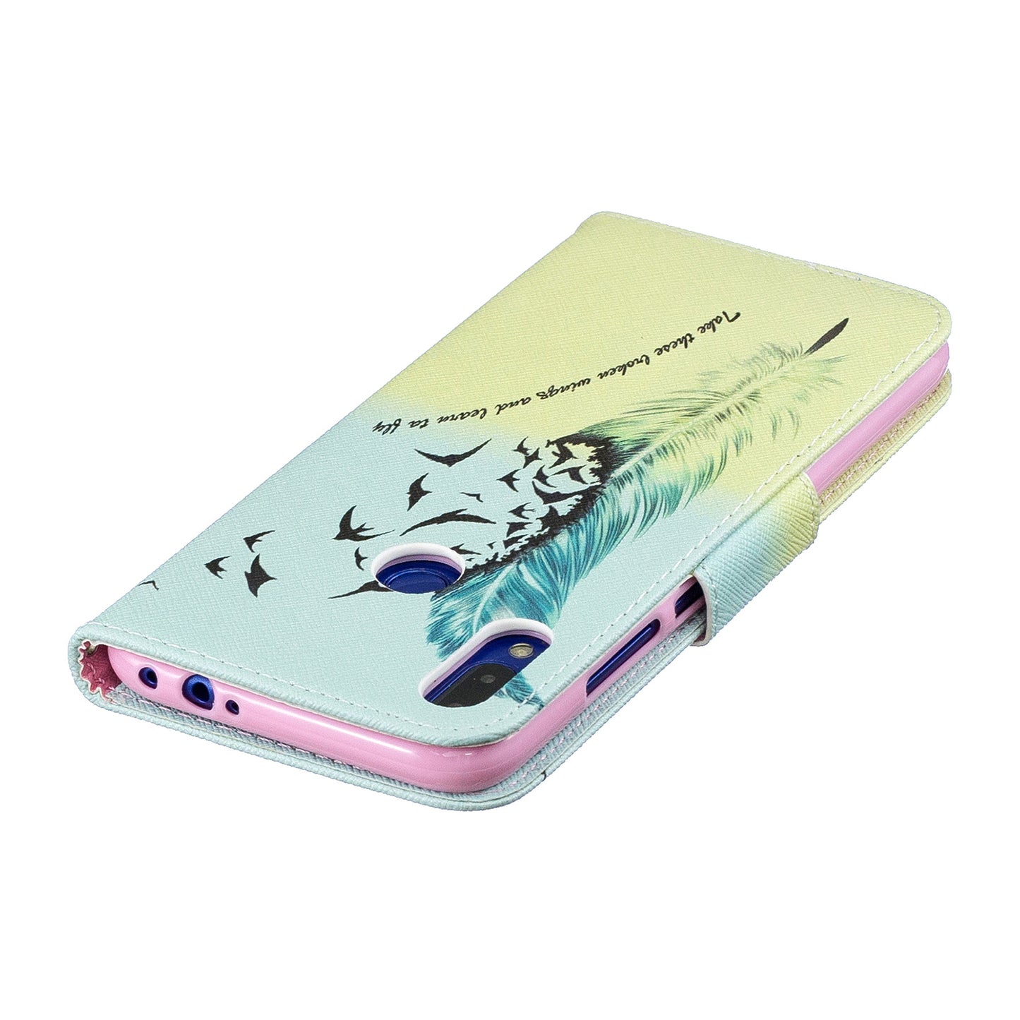 Pattern Printing PU Leather Folio Flip Phone Cover for Xiaomi Redmi Note 7S /Note 7