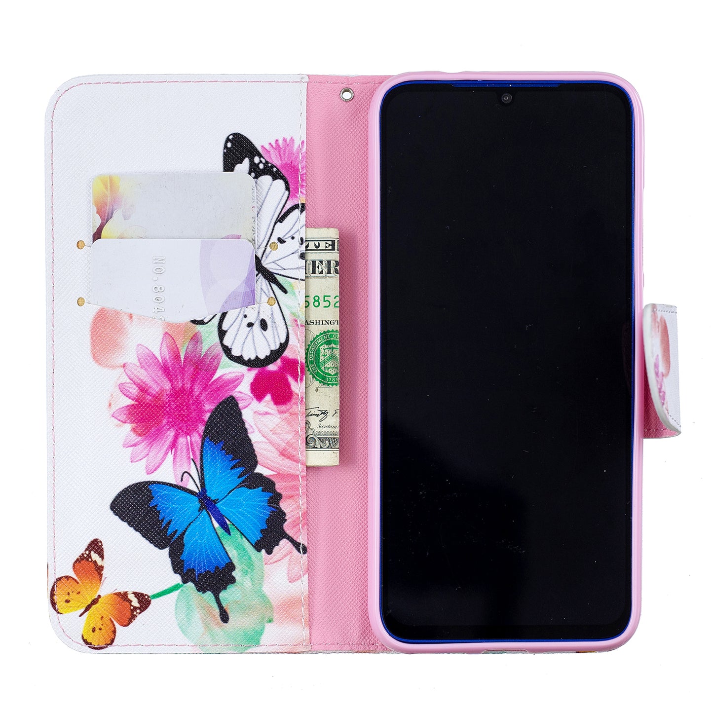 Pattern Printing PU Leather Folio Flip Phone Cover for Xiaomi Redmi Note 7S /Note 7