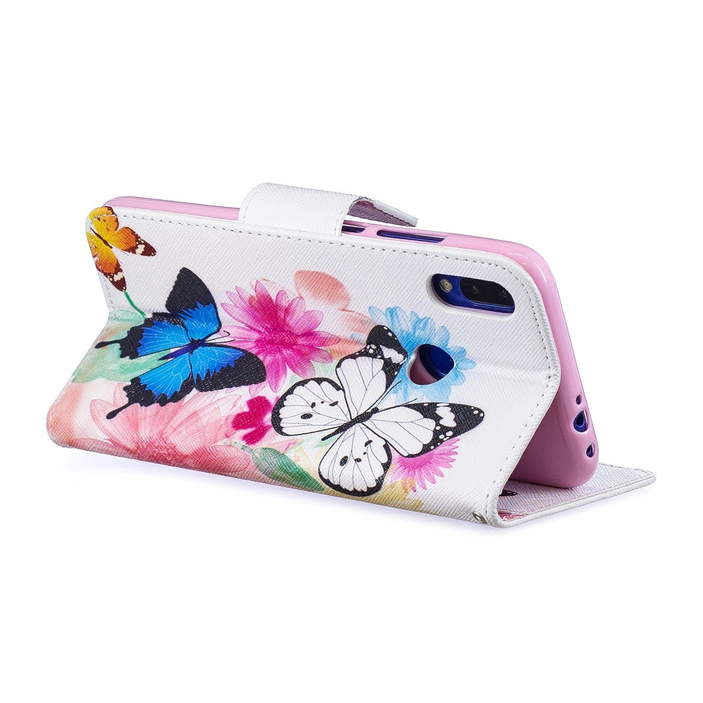 Pattern Printing PU Leather Folio Flip Phone Cover for Xiaomi Redmi Note 7S /Note 7