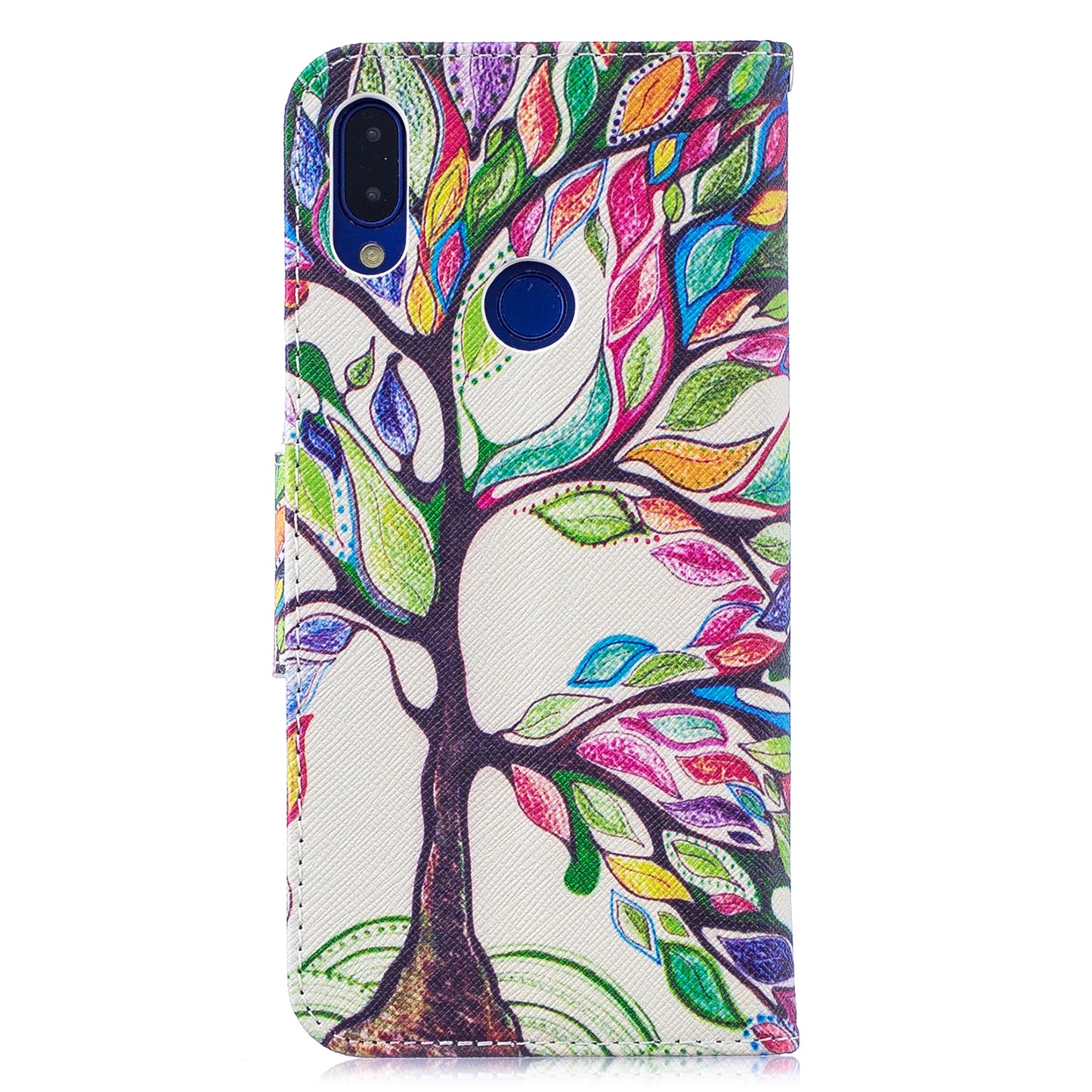 Pattern Printing PU Leather Folio Flip Phone Cover for Xiaomi Redmi Note 7S /Note 7