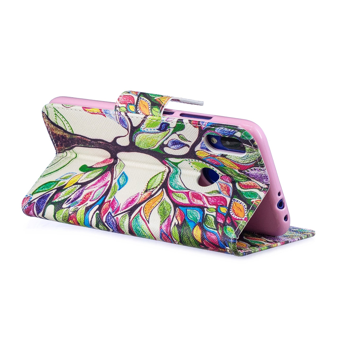 Pattern Printing PU Leather Folio Flip Phone Cover for Xiaomi Redmi Note 7S /Note 7