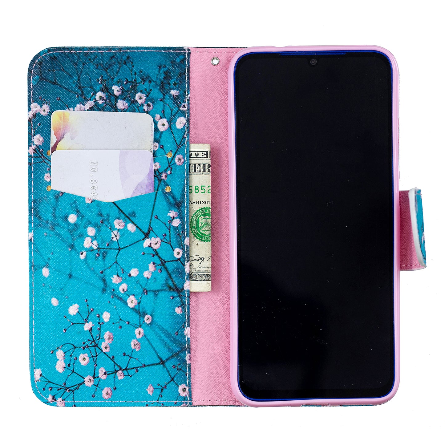 Pattern Printing PU Leather Folio Flip Phone Cover for Xiaomi Redmi Note 7S /Note 7