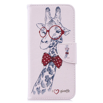 Pattern Printing PU Leather Folio Flip Phone Cover for Xiaomi Redmi Note 7S /Note 7