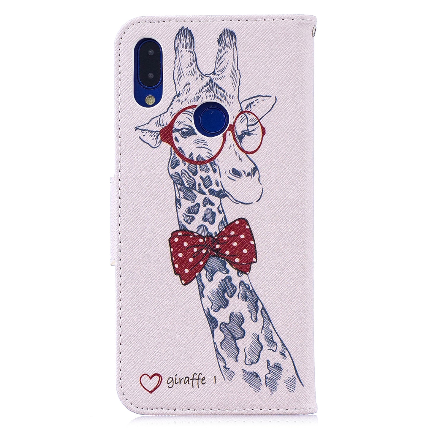 Pattern Printing PU Leather Folio Flip Phone Cover for Xiaomi Redmi Note 7S /Note 7
