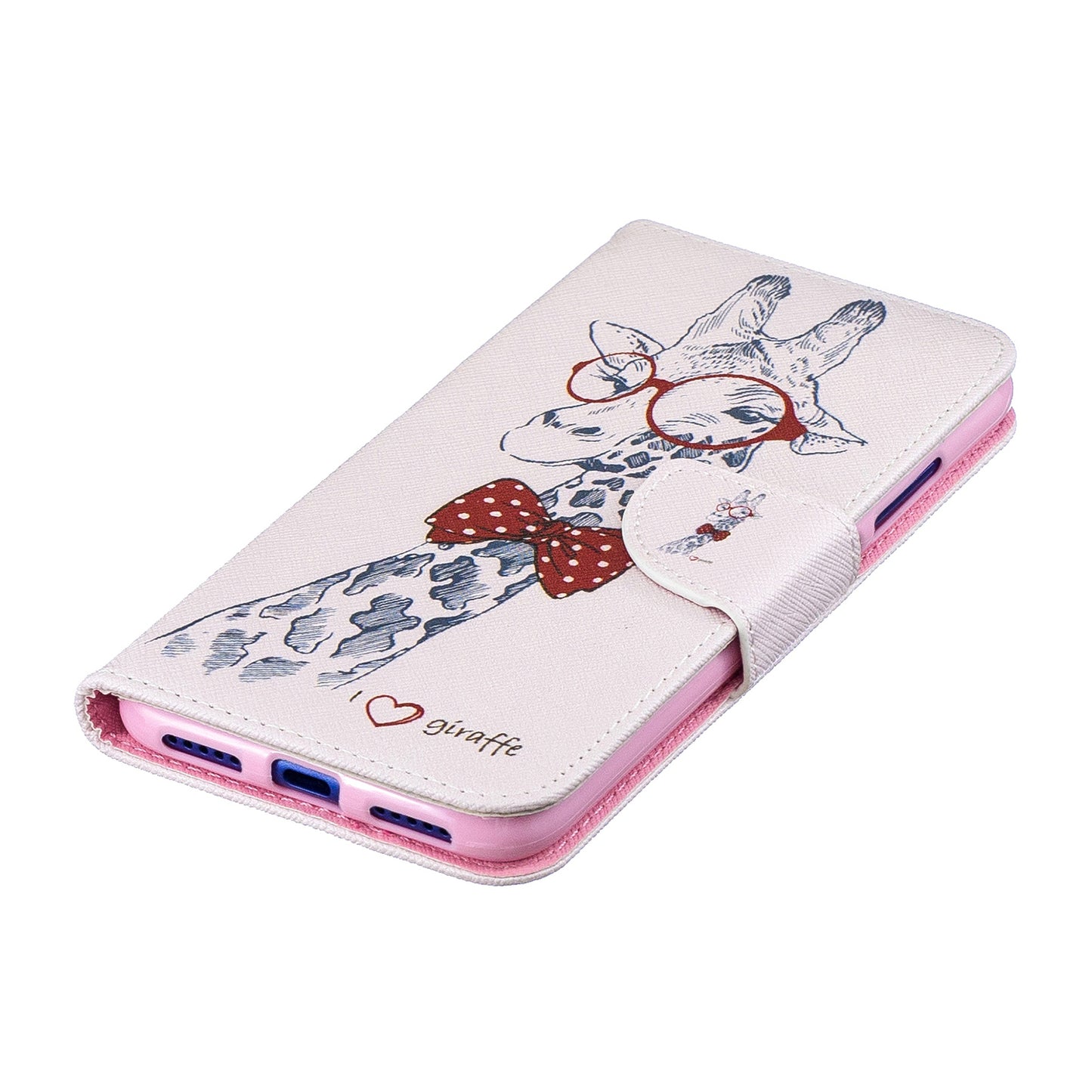 Pattern Printing PU Leather Folio Flip Phone Cover for Xiaomi Redmi Note 7S /Note 7