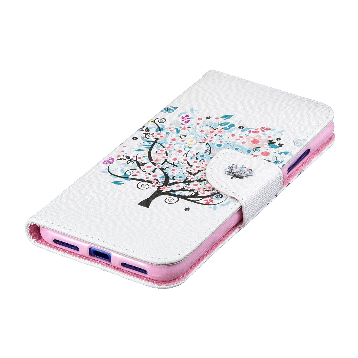 Pattern Printing PU Leather Folio Flip Phone Cover for Xiaomi Redmi Note 7S /Note 7