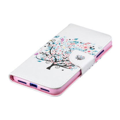 Pattern Printing PU Leather Folio Flip Phone Cover for Xiaomi Redmi Note 7S /Note 7
