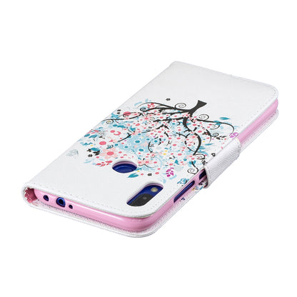 Pattern Printing PU Leather Folio Flip Phone Cover for Xiaomi Redmi Note 7S /Note 7