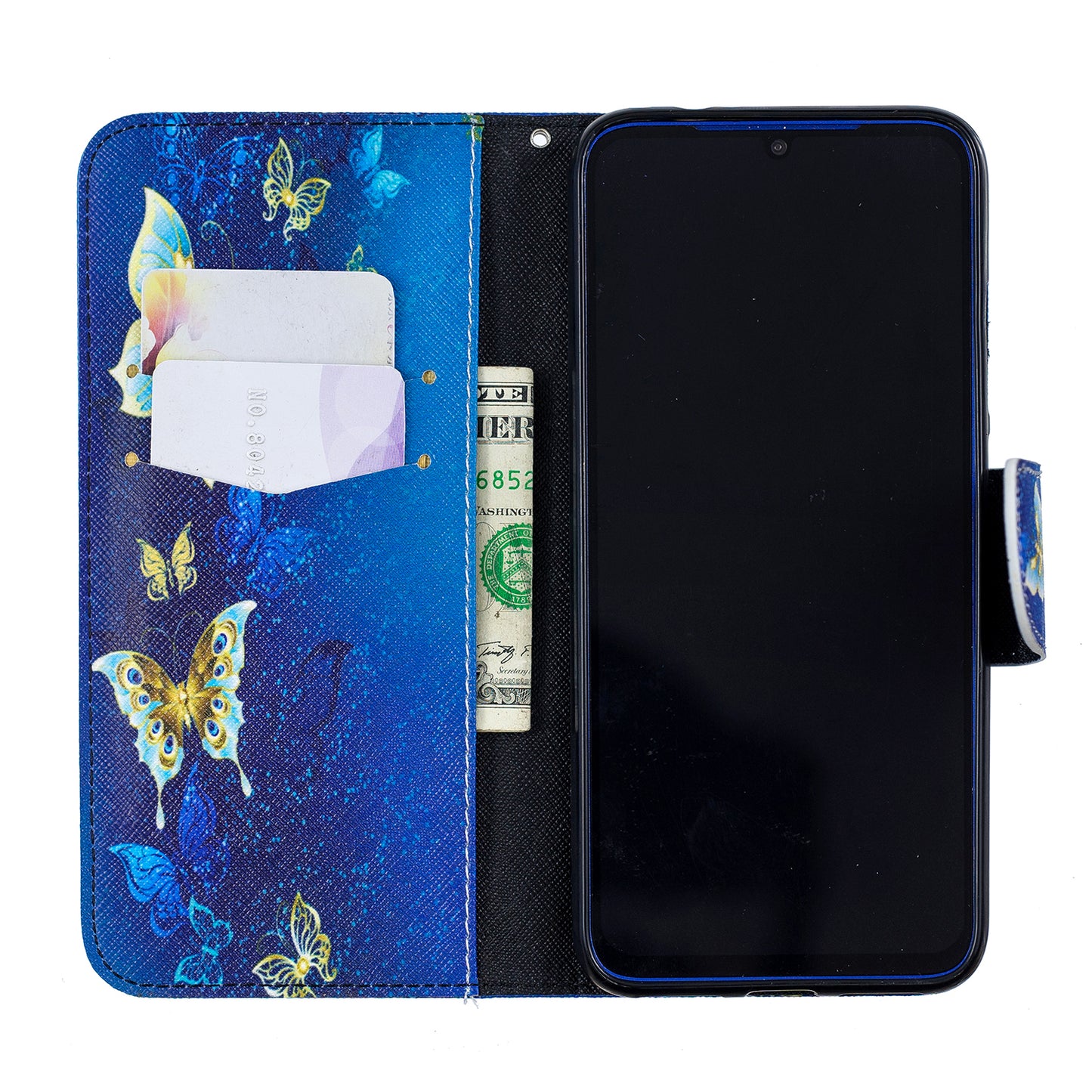 Pattern Printing Leather Wallet Case for Xiaomi Redmi Note 7S /Note 7 / Note 7 Pro (India)