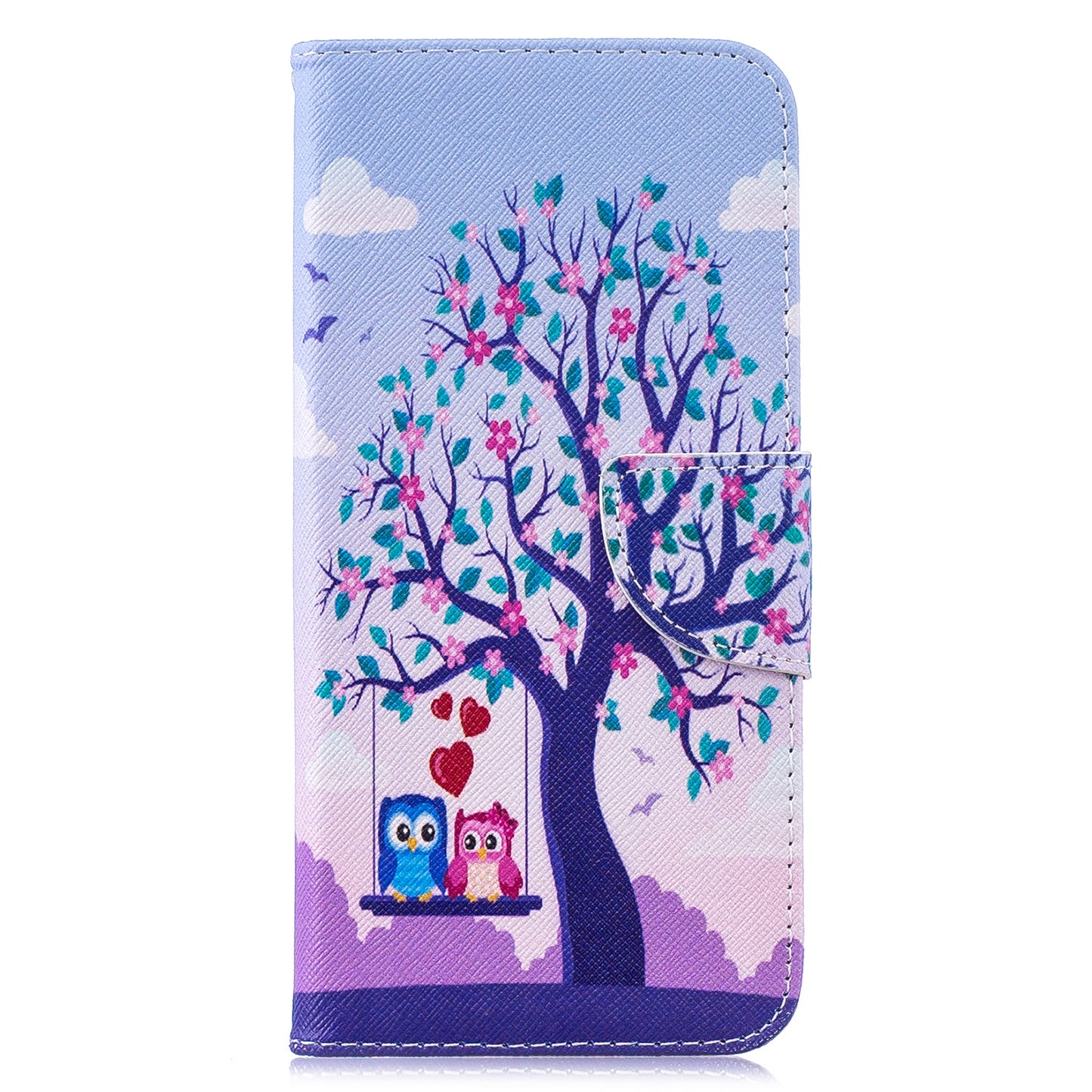 Pattern Printing Leather Wallet Case for Xiaomi Redmi Note 7S /Note 7 / Note 7 Pro (India)