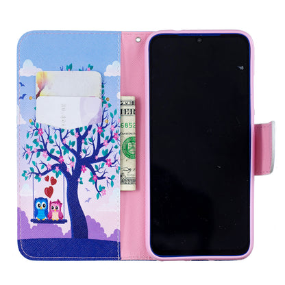 Pattern Printing Leather Wallet Case for Xiaomi Redmi Note 7S /Note 7 / Note 7 Pro (India)