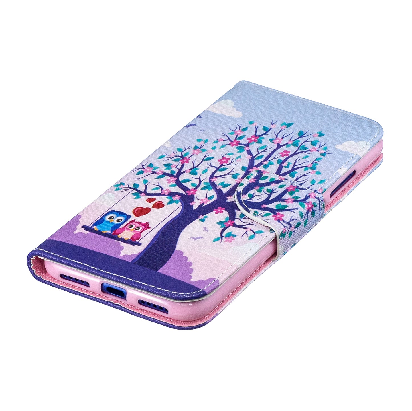Pattern Printing Leather Wallet Case for Xiaomi Redmi Note 7S /Note 7 / Note 7 Pro (India)