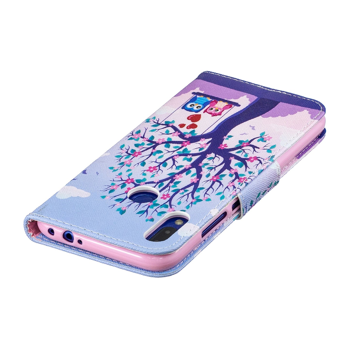 Pattern Printing Leather Wallet Case for Xiaomi Redmi Note 7S /Note 7 / Note 7 Pro (India)