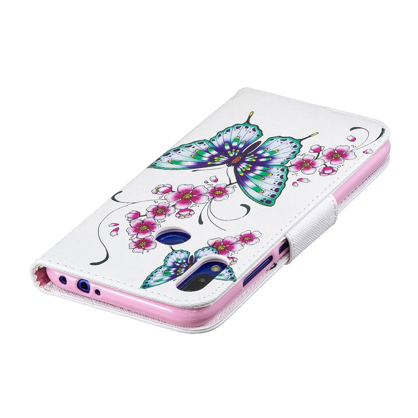 Pattern Printing Leather Wallet Case for Xiaomi Redmi Note 7S /Note 7 / Note 7 Pro (India)