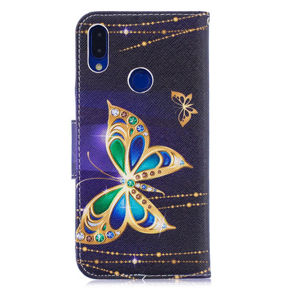 Pattern Printing Leather Wallet Case for Xiaomi Redmi Note 7S /Note 7 / Note 7 Pro (India)