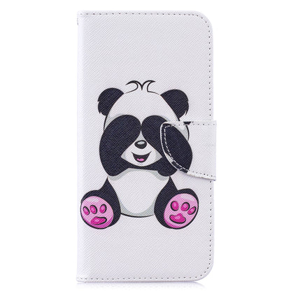 Pattern Printing Leather Wallet Case for Xiaomi Redmi Note 7S /Note 7 / Note 7 Pro (India)