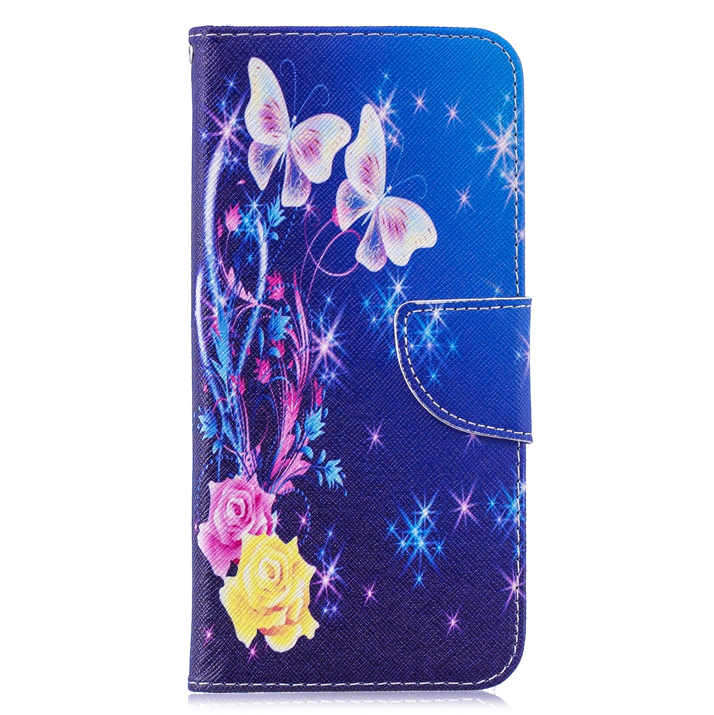 Pattern Printing Leather Wallet Case for Xiaomi Redmi Note 7S /Note 7 / Note 7 Pro (India)