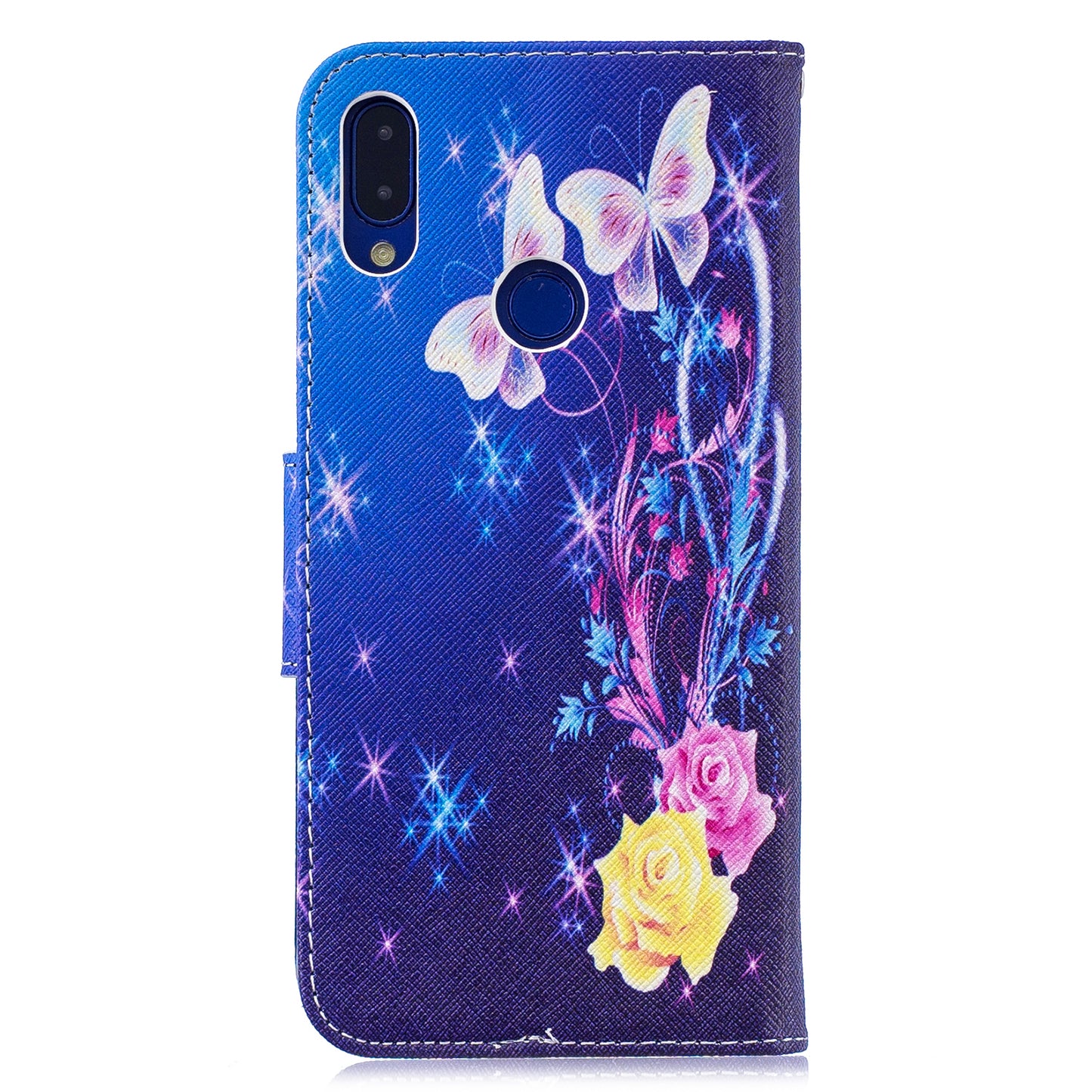 Pattern Printing Leather Wallet Case for Xiaomi Redmi Note 7S /Note 7 / Note 7 Pro (India)
