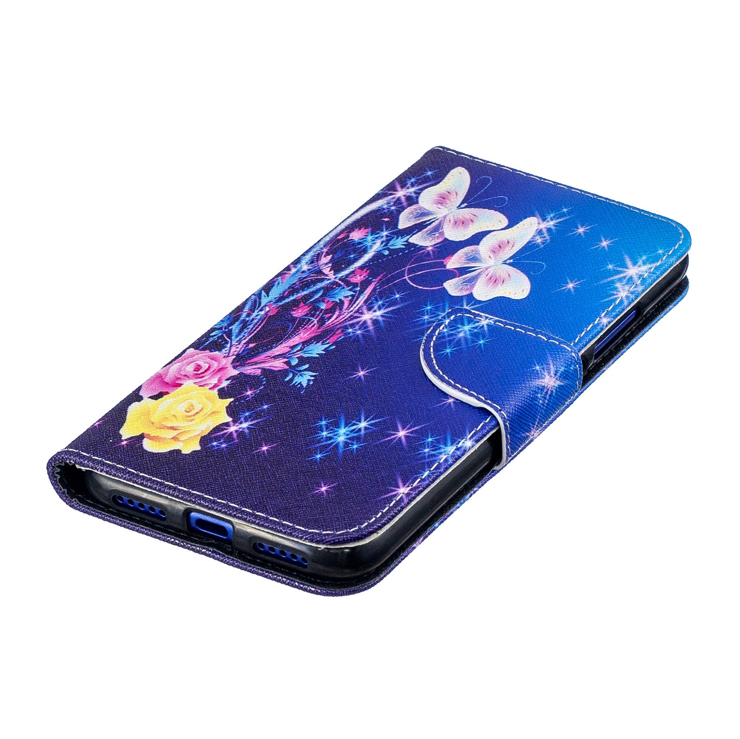 Pattern Printing Leather Wallet Case for Xiaomi Redmi Note 7S /Note 7 / Note 7 Pro (India)