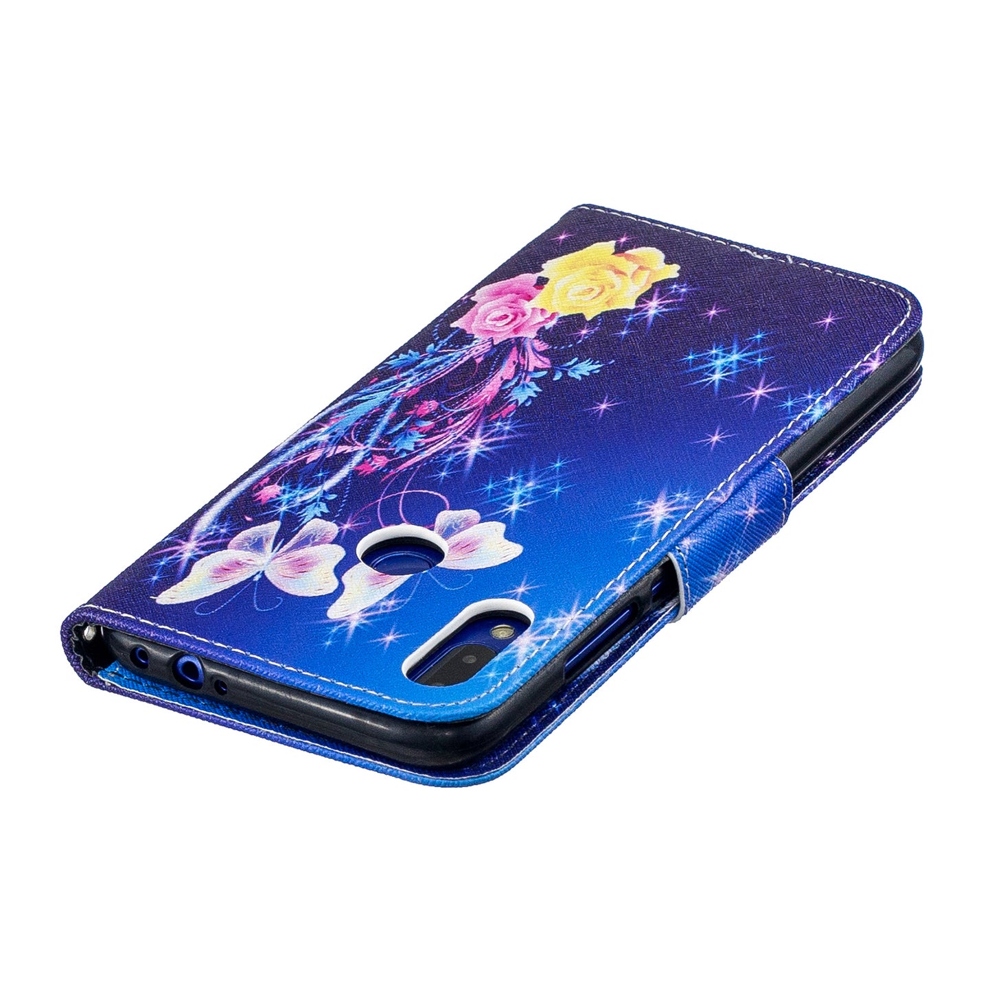Pattern Printing Leather Wallet Case for Xiaomi Redmi Note 7S /Note 7 / Note 7 Pro (India)