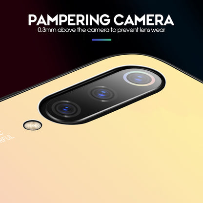 Gradient Tempered Glass TPU + PC Mobile Back Cover for Xiaomi Mi 9