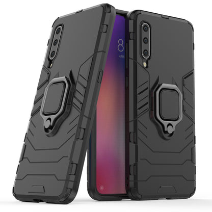 Cool Guard Ring Holder Kickstand PC TPU Hybrid Case for Xiaomi Mi 9